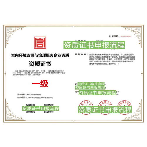 日照企业资质证书申请条件 有助于量化服务成本